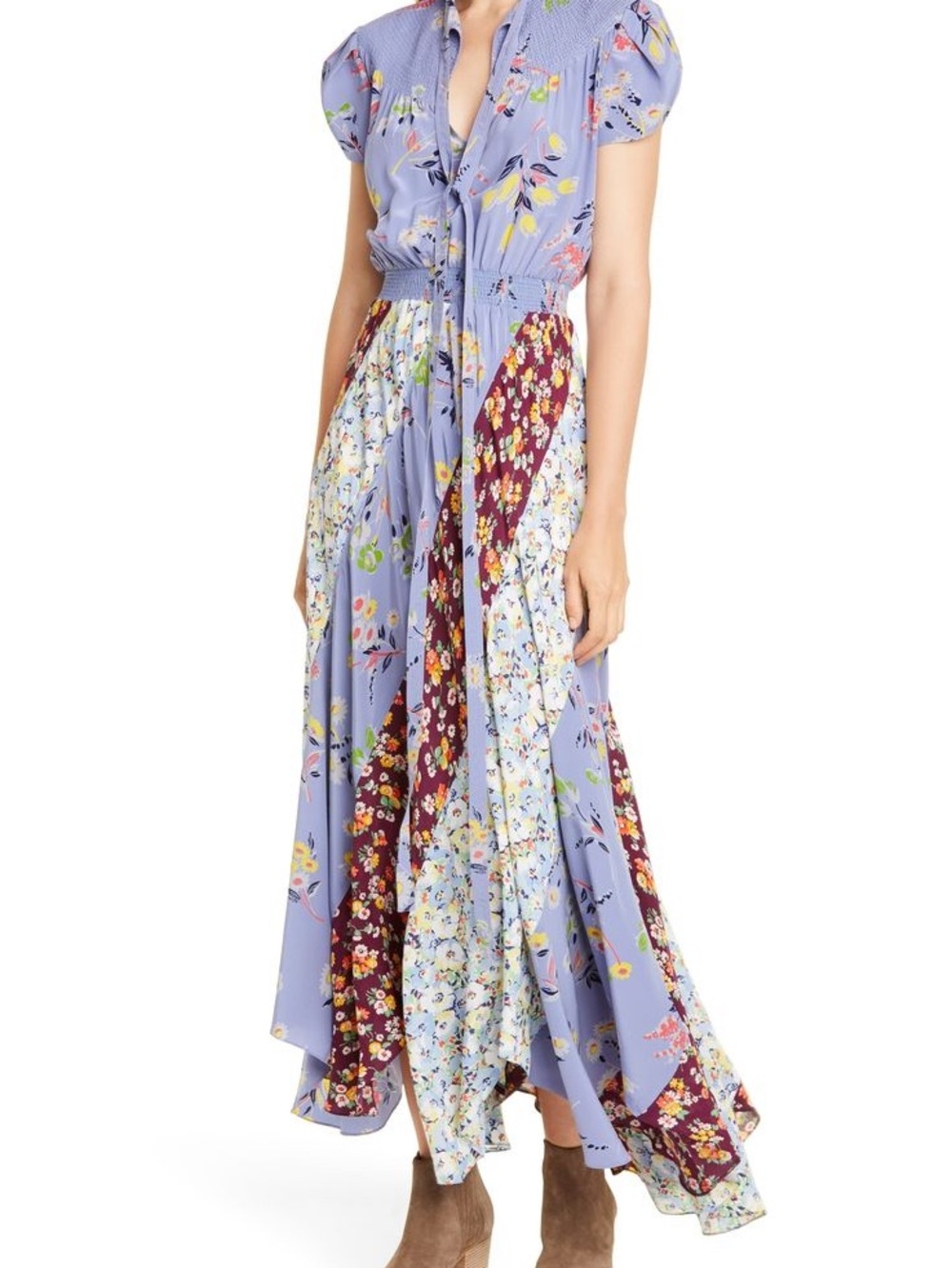 Ralph Lauren Floral Patchwork Dress
